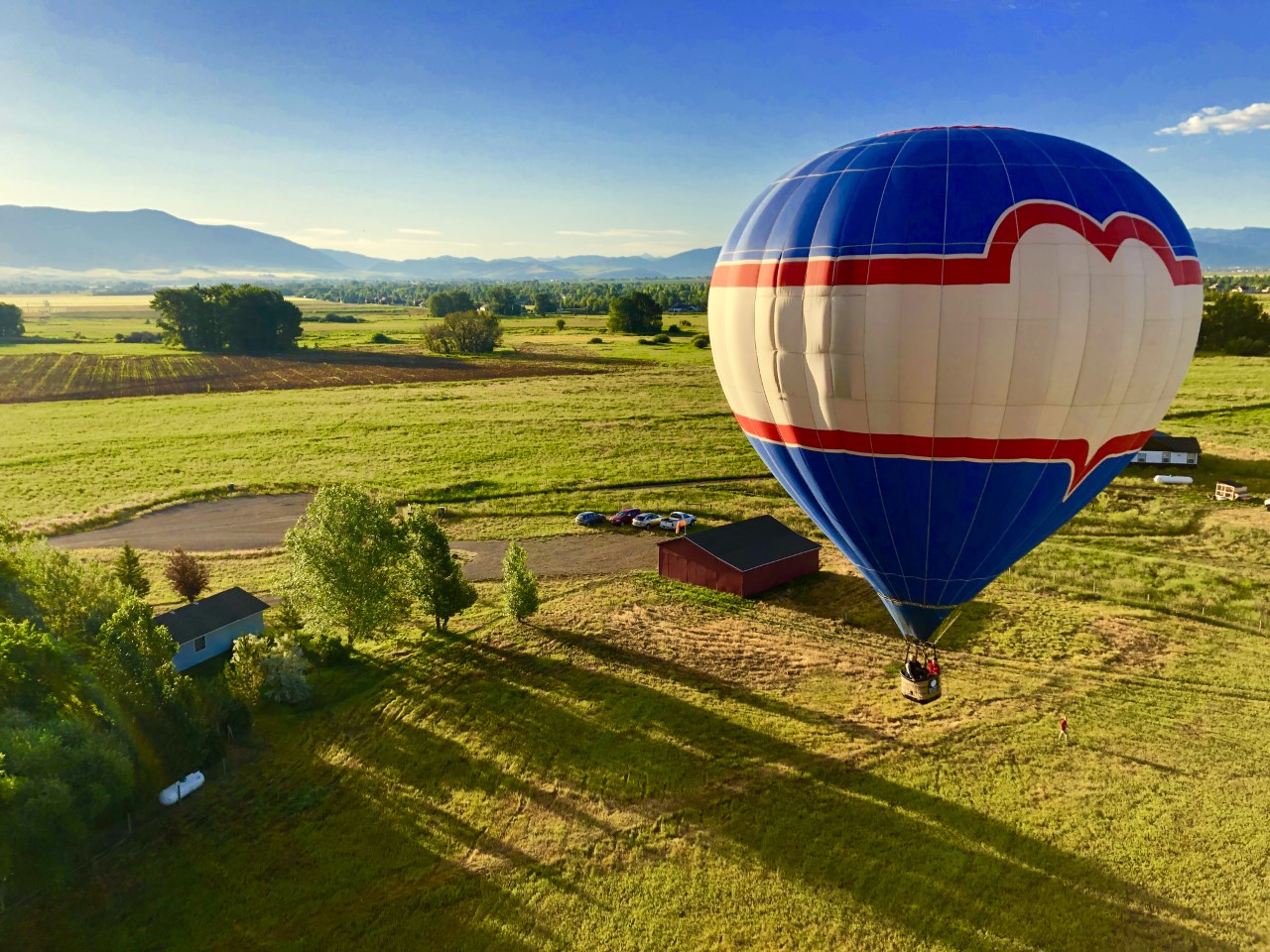 bozeman mt morning hot air balloon rides